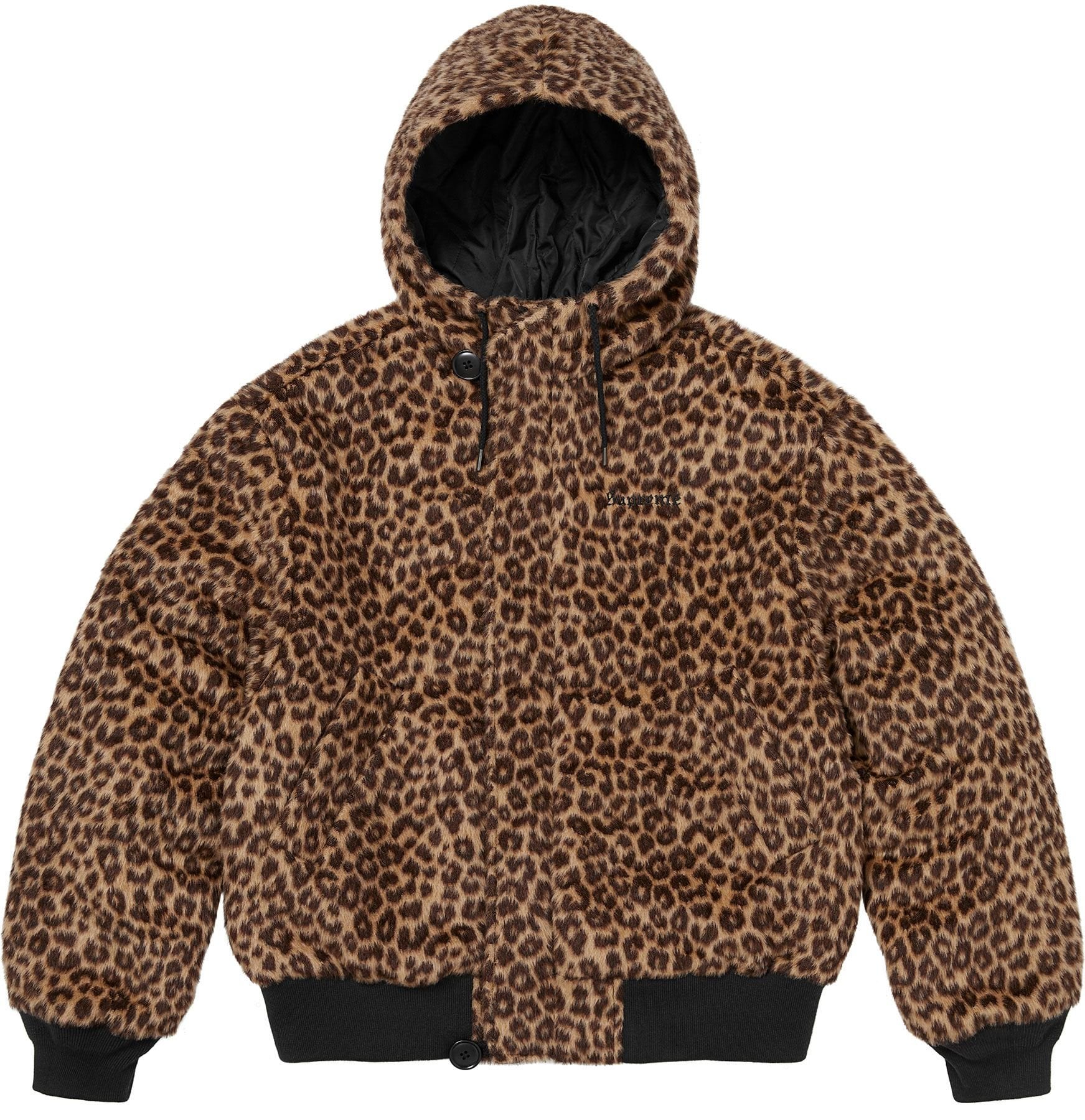 Supreme®/Alpha Industries® Wool Hooded Bomber Jacket view 2